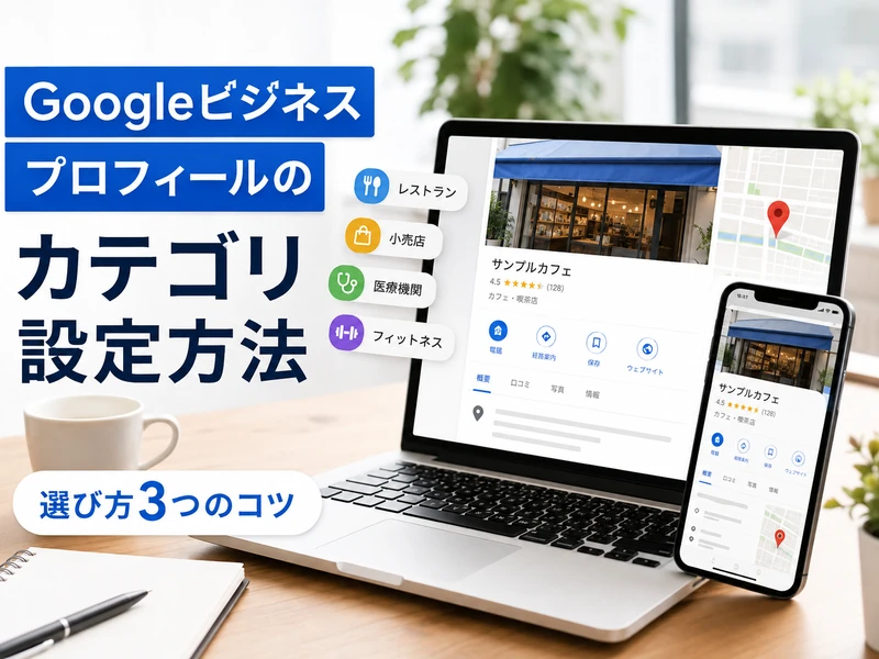 【保存版】Googleビジネスプロフィールのカテゴリ設定方法！選び方3つのコツ