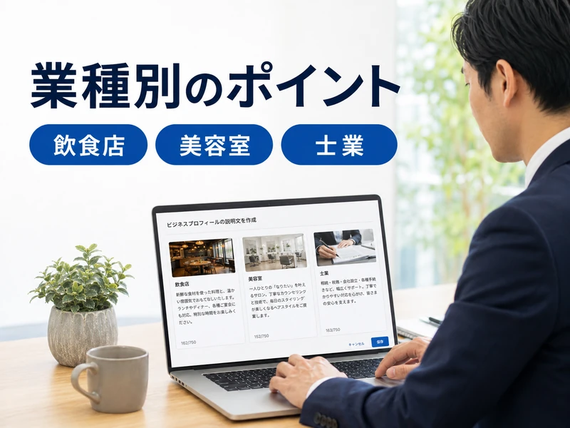 Googleビジネスプロフィールの説明文の書き方｜半角750文字で伝わる書き方のコツ
