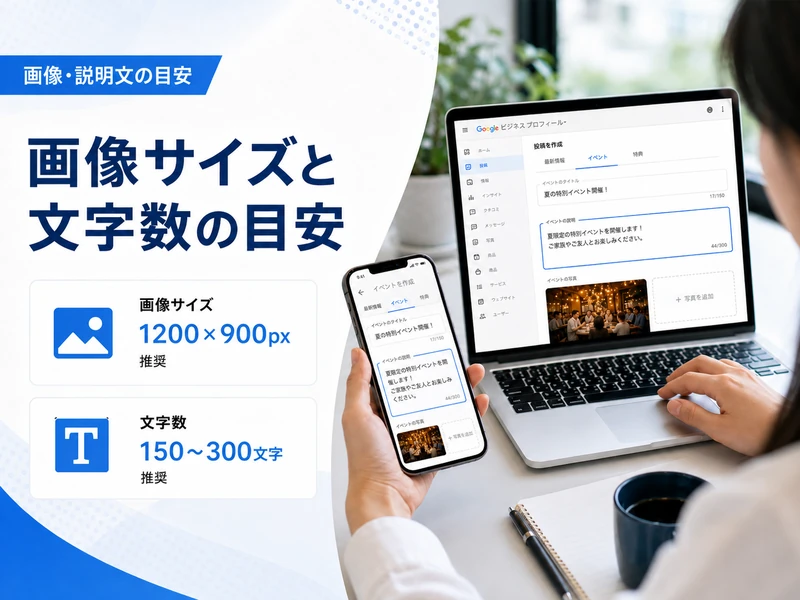 【MEO対策】Googleビジネスプロフィールのイベントとは？作り方と効果を高めるコツ5つ
