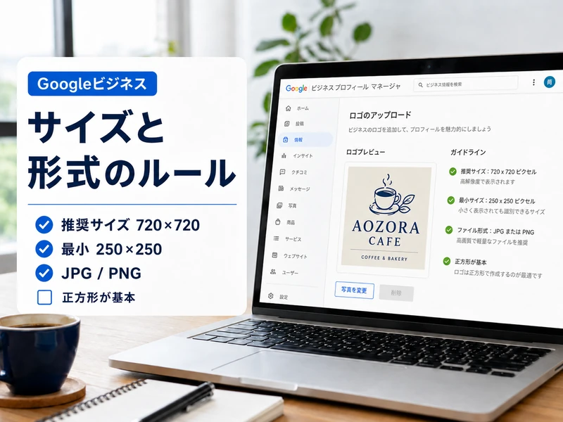 【保存版】Googleビジネスのロゴ作り方！Canvaで無料で作る手順を解説
