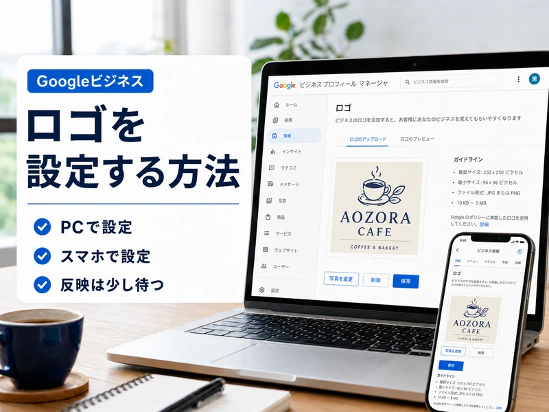 【保存版】Googleビジネスのロゴ作り方！Canvaで無料で作る手順を解説