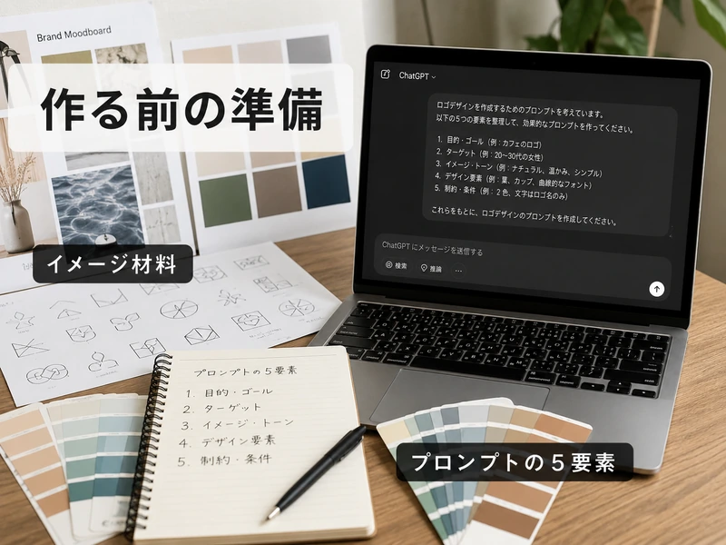 Googleビジネスのロゴをchatgptで作る方法|3パターンの作例と修正のコツ