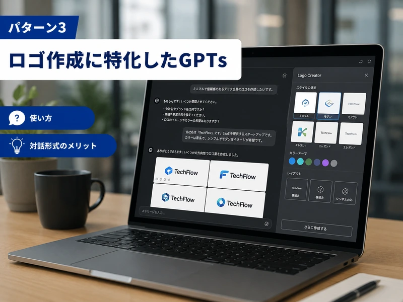 Googleビジネスのロゴをchatgptで作る方法|3パターンの作例と修正のコツ