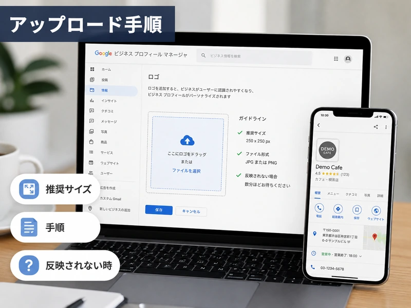Googleビジネスのロゴをchatgptで作る方法|3パターンの作例と修正のコツ