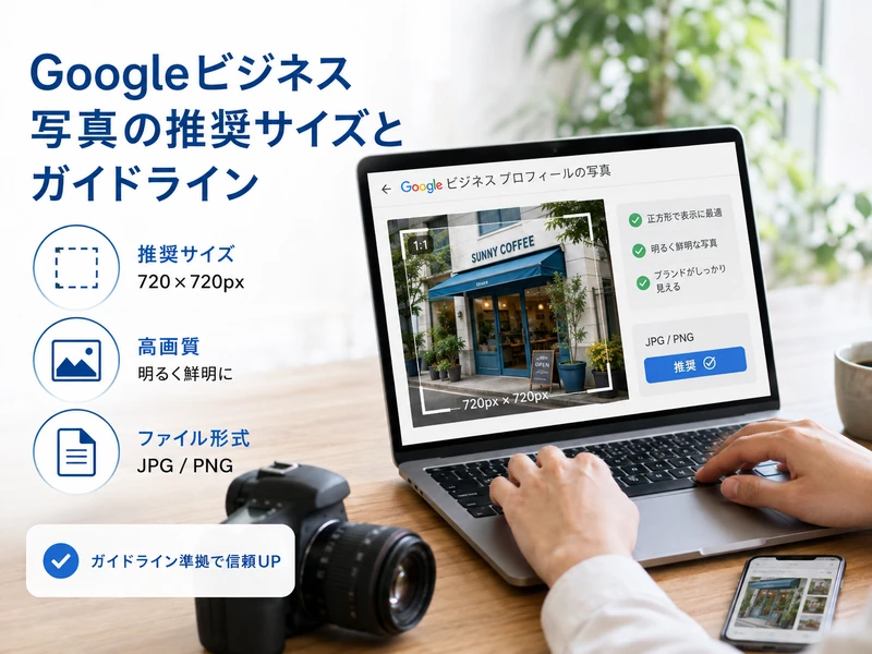 Googleビジネスプロフィールの写真とは?3つの種類と追加方法を解説