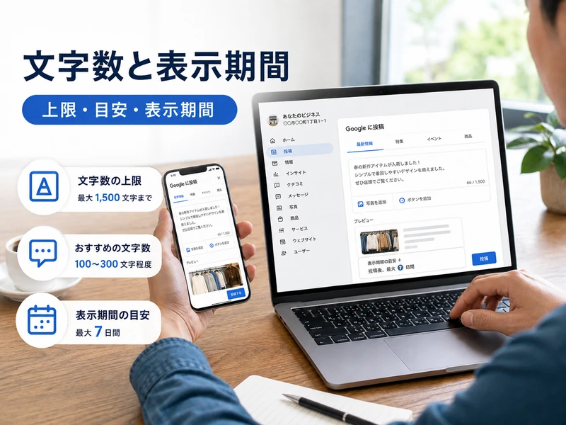 Googleビジネスプロフィールの投稿とは?種類と書き方のコツを解説