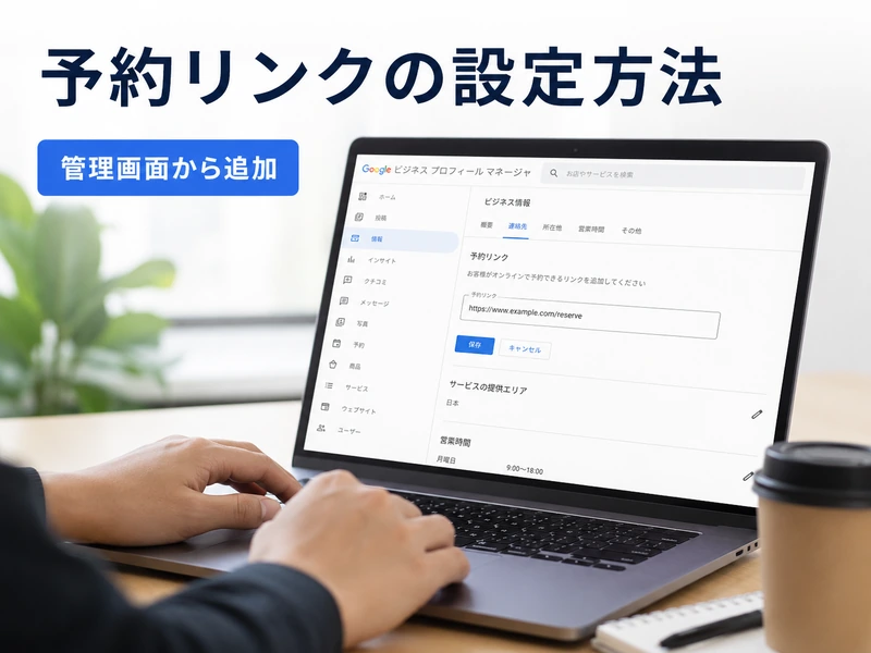 【保存版】Googleビジネスプロフィールの予約リンクとは？青いボタンが出る3つの条件