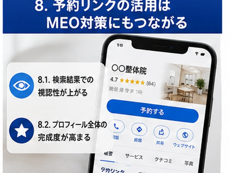 【保存版】Googleビジネスプロフィールの予約リンクとは？青いボタンが出る3つの条件