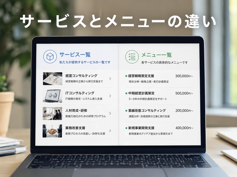 【Googleビジネスプロフィール】サービスの編集方法を5つの手順で解説!表示されない時の対処法も紹介