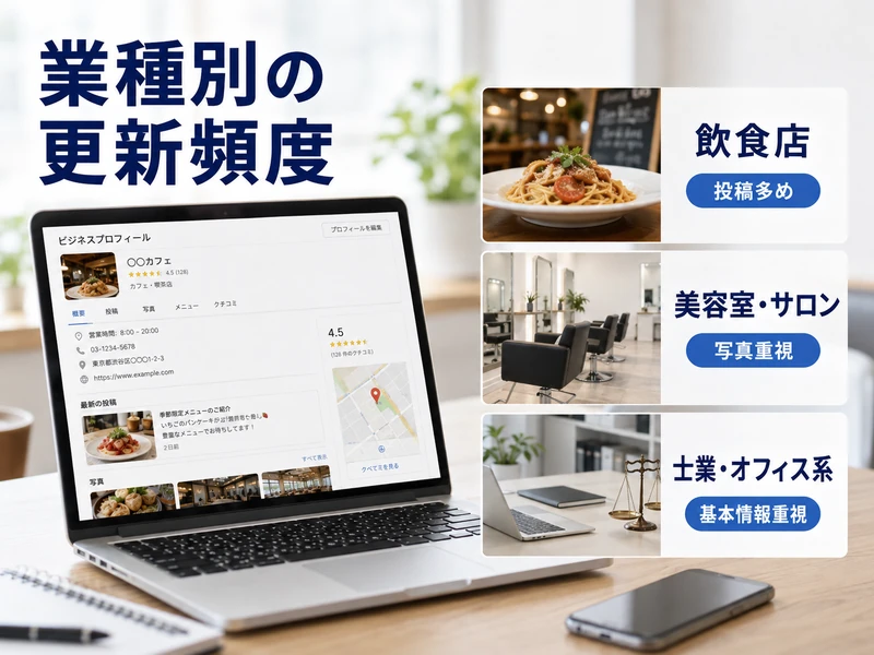 【MEO対策】Googleビジネスプロフィールの更新頻度は週1〜2回が目安!投稿・写真・基本情報のタイミングを解説