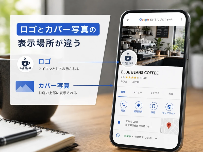 Googleビジネスプロフィールのロゴサイズを解説|推奨解像度720ピクセルの基準とは