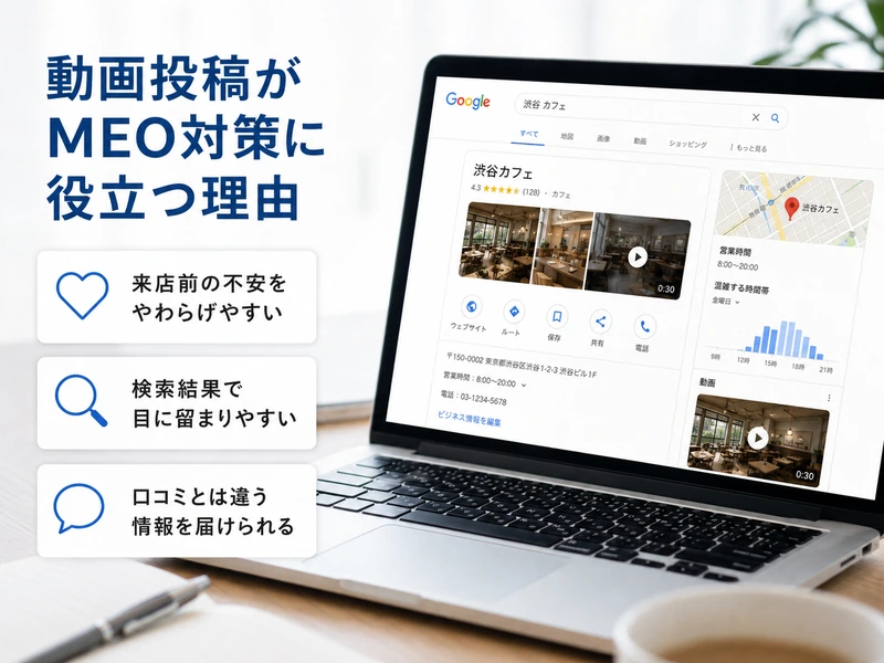 【解説】Googleビジネスプロフィールの動画投稿5つの手順！条件と注意点も紹介