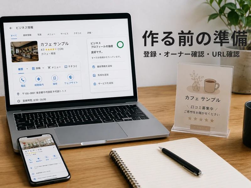 Google口コミお願いポップの作り方4ステップ!QRコードの取得から設置のコツまで