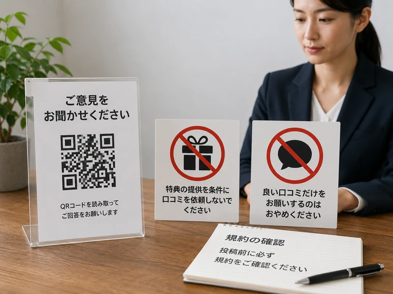 Google口コミお願いポップの作り方4ステップ!QRコードの取得から設置のコツまで