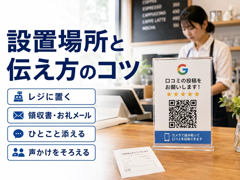 【保存版】Google口コミQRコードの作り方！3つの手順とよくある失敗