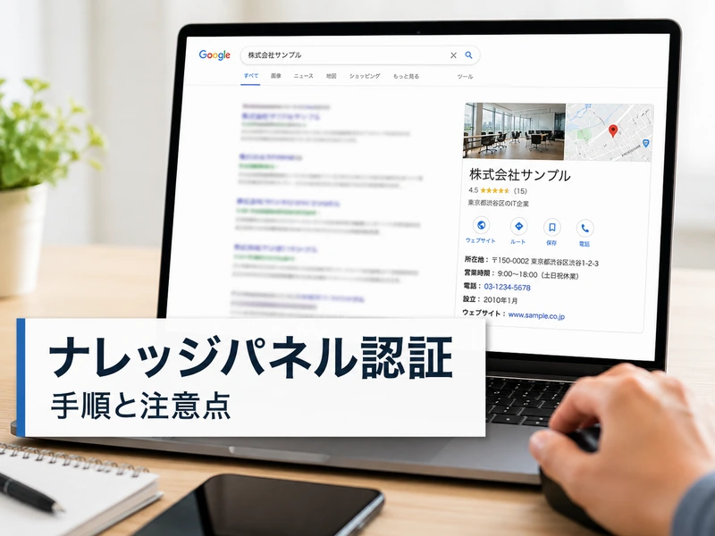 ナレッジパネルの認証を受ける手順｜必要なアカウントと注意点を解説
